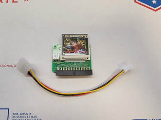 Buck Hunter Shooters Challenge- Compact Flash Card - With 2.09 Boot EPROM